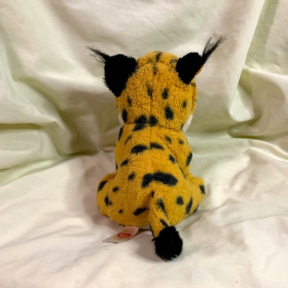 TY Beanie Boos Larry the Lynx Cat Plush Stuffed Toy pre-loved condition - Picture 6 of 10